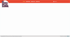 Desktop Screenshot of elperroenlaluna.com.ar
